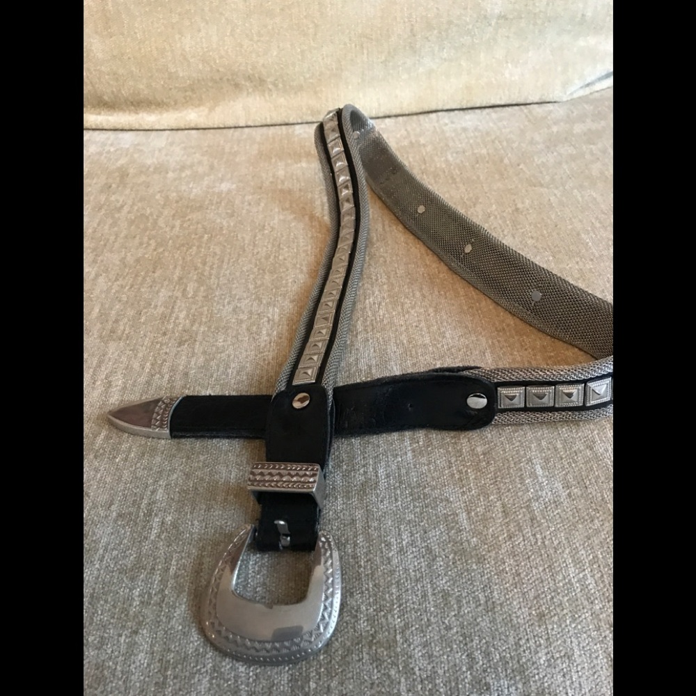 Leather belt